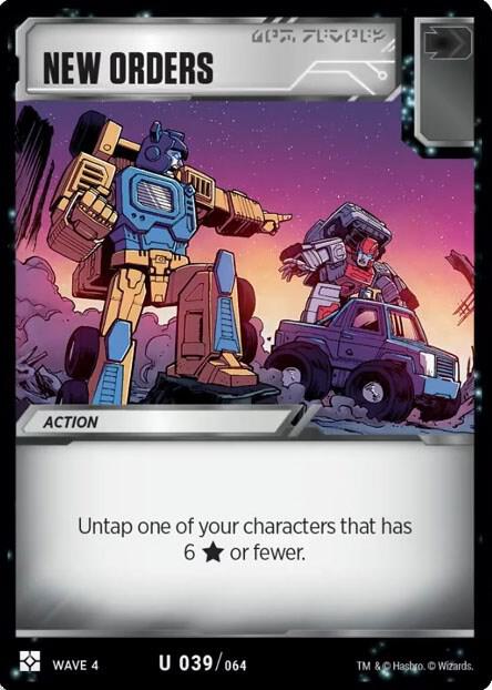 New Orders card image