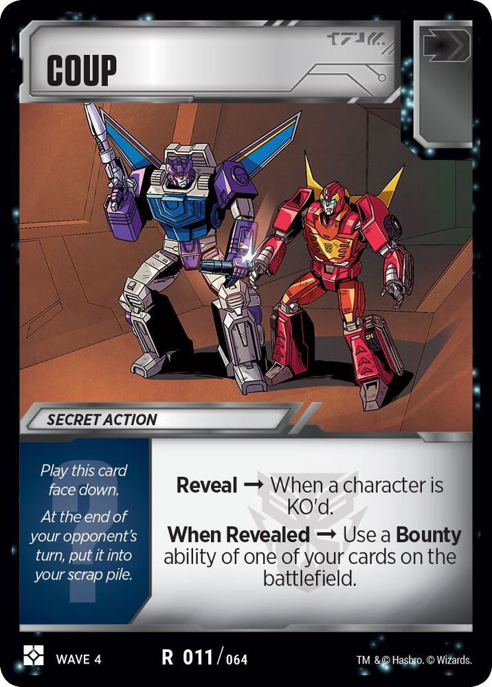 Coup card image