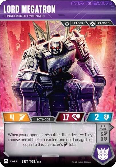 Lord Megatron - Conqueror of Cyberton card image