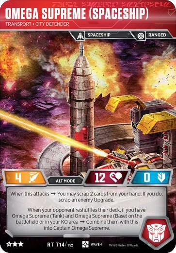 Omega Supreme (Spaceship) - Transport City Defender card image