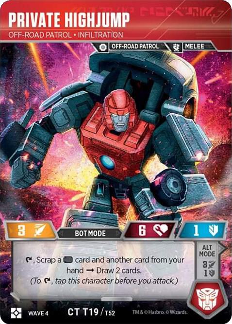Private Highjump - Off-Road Patrol Infiltration card image