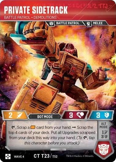 Private Sidetrack - Battle Patrol Demolitions card image