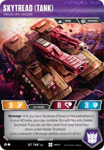 Skytread (Tank) - Special Ops Soldier (Raider Skytread Alt) card image