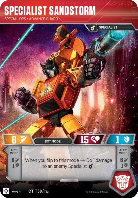 Specialist Sandstorm - Special Ops Advance Guard card image