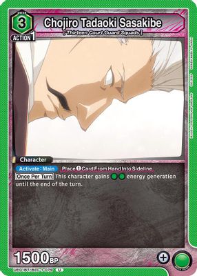 Chojiro Tadaoki Sasakibe card image