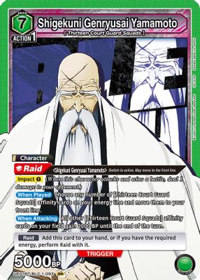 Shigekuni Genryusai Yamamoto card image