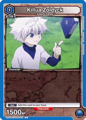 Killua Zoldyck card image