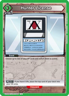 Hunter License card image