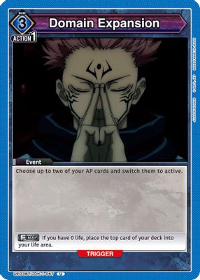 Domain Expansion card image