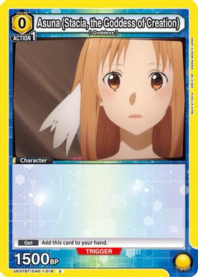 Asuna (Stacia, the Goddess of Creation)