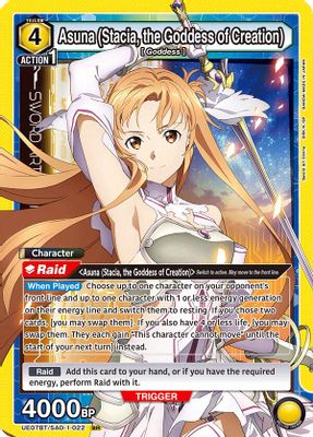 Asuna (Stacia, the Goddess of Creation)
