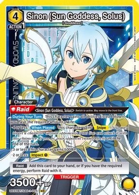 Sinon (Sun Goddess, Solus)