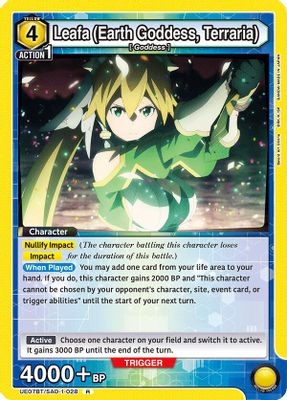 Leafa (Earth Goddess, Terraria) card image