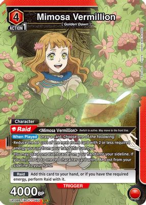 Mimosa Vermillion