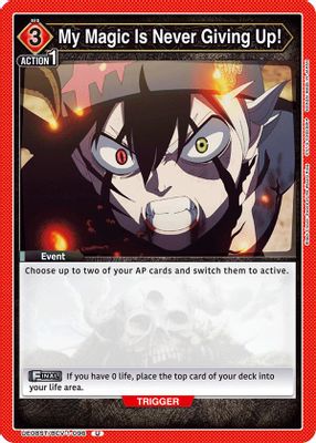 My Magic Is Never Giving Up! card image