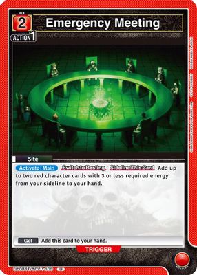 Emergency Meeting card image