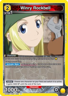 Winry Rockbell card image