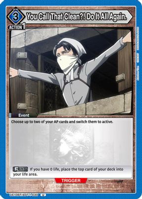 You Call That Clean?! Do It All Again. card image