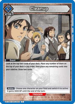 Cleanup card image