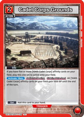 Cadet Corps Grounds card image