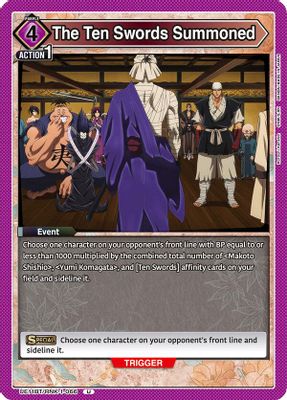 The Ten Swords Summoned card image