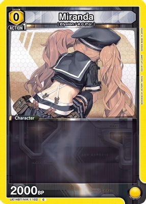 Miranda card image