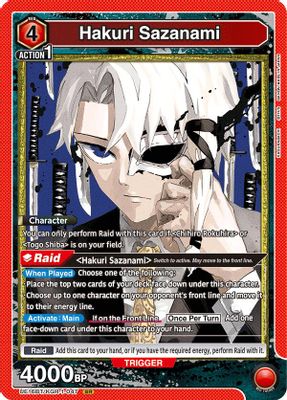 Hakuri Sazanami card image