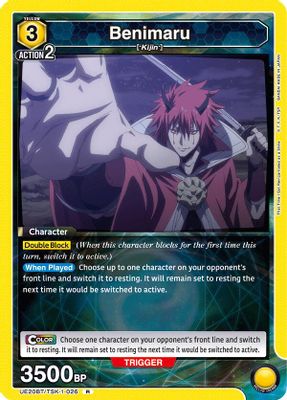 Benimaru card image