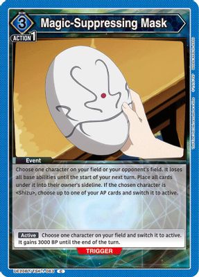 Magic-Suppressing Mask card image