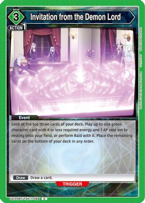 Invitation from the Demon Lord card image