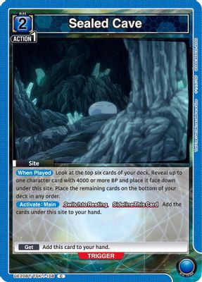 Sealed Cave card image