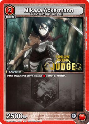 Mikasa Ackermann card image