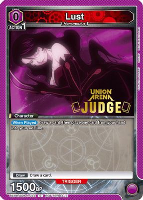 Lust card image
