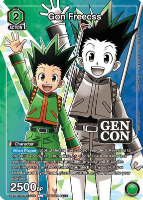 Gon Freecss card image