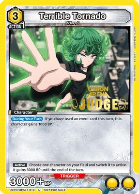 Terrible Tornado card image