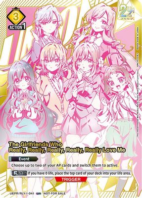 The Girlfriends Who Really, Really, Really, Really, Really Love Me card image