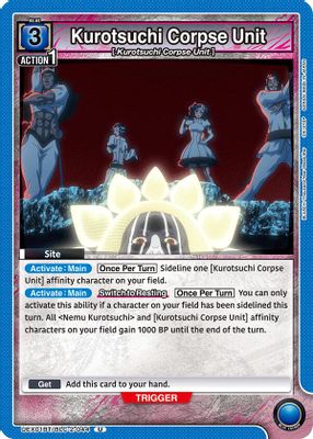 Kurotsuchi Corpse Unit card image