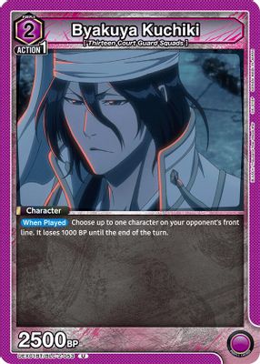 Byakuya Kuchiki card image