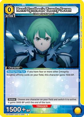 Renri Synthesis Twenty-Seven