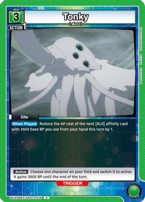 Tonky card image