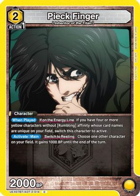 Pieck Finger