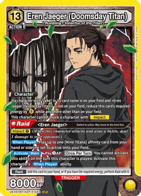 Eren Jaeger (Doomsday Titan) card image