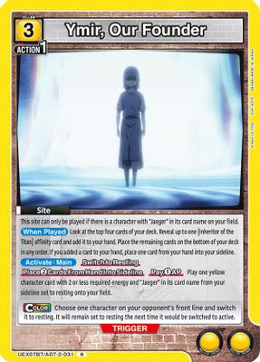 Ymir, Our Founder card image