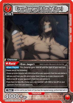 Eren Jaeger (Attack Titan) card image