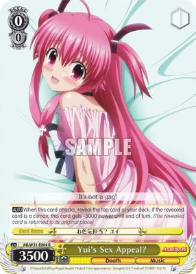 Yui's Sex Appeal?