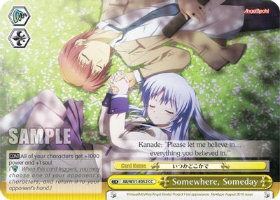 Somewhere, Someday card image