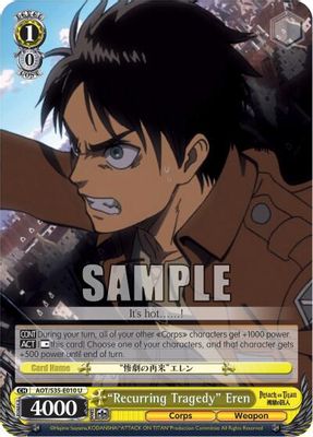 "Recurring Tragedy" Eren card image
