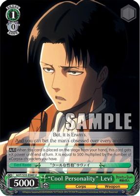 "Cool Personality" Levi