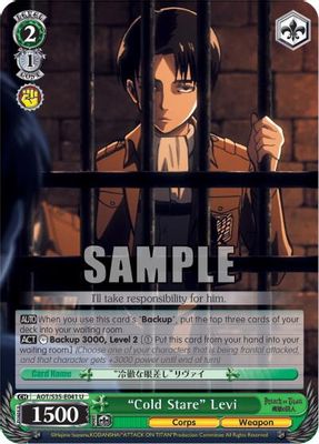 "Cold Stare" Levi
