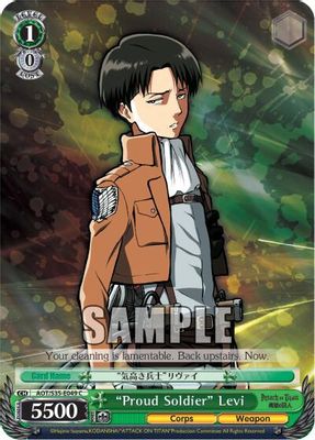 "Proud Soldier" Levi